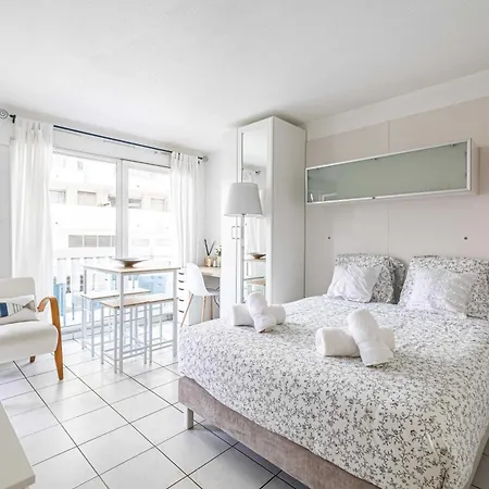 Charming With Pool & Balcony -heart Of Apartment Nice